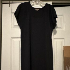 Black Dress LillaP flutter sleeve